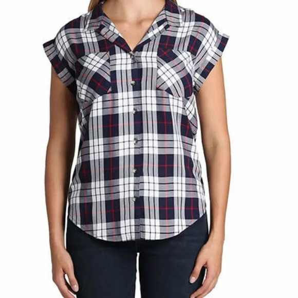 Jachs Girlfriend Ladies' Short Sleeve Blouse - Picture 4 of 7